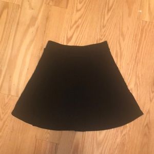 H&M Divided Black Skater Skirt